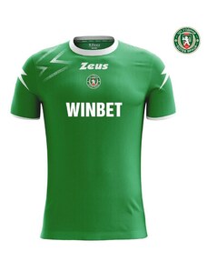 Мъжка Тренировъчна Тениска BOTEV VRATSA Zeus Shirt Mida Verde/Bianco