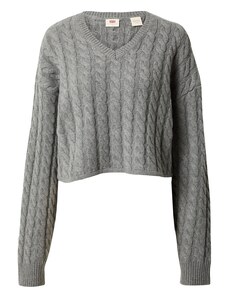 LEVI'S  Пуловер 'Rae Cropped Sweater' тъмносиво