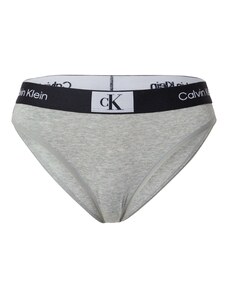 Calvin Klein Underwear Слип сив меланж / черно / мръсно бяло