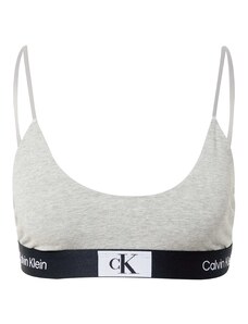 Calvin Klein Underwear Сутиен светлосиво / сив меланж / черно / бяло