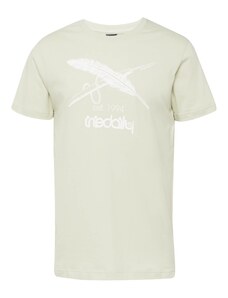 Iriedaily Тениска пастелно зелено / бяло