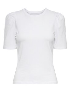 ONLY Тениска 'LOVE' бяло