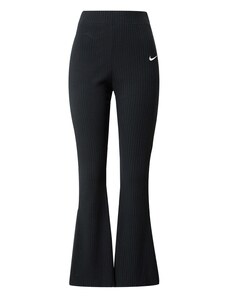 Nike Sportswear Панталон черно / бяло