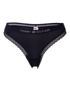 Tommy Hilfiger Underwear Стринг нейви синьо / бяло