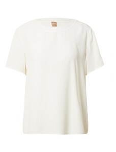 BOSS Тениска 'Iiyeana' мръсно бяло