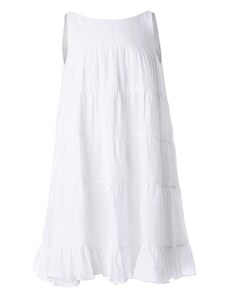KAN Лятна рокля 'COLUMBINE' бяло