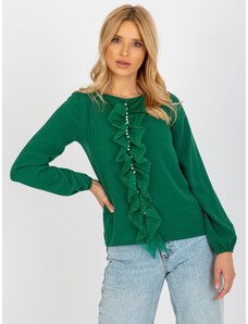 LAKERTA Blouse-LK-BZ-506673.36-dark green