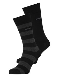 BOSS Къси чорапи сиво / светлосиво / черно
