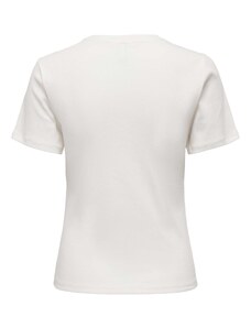 ONLY Тениска 'ANNA' бяло