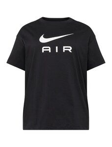 Nike Sportswear Функционална тениска черно / бяло