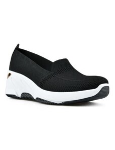 TendenZ дамски ежедневни обувки черни с платформа 0148626 0148626