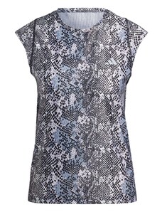 ADIDAS PERFORMANCE Функционална тениска 'Fast Made With Parley Ocean Plastic' опушено синьо / сиво / черно