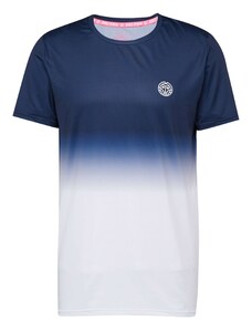 BIDI BADU Функционална тениска синьо / тъмносиньо / бяло
