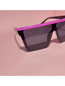 NAZAZU Дамски слънчеви очила със розов борд