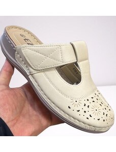 vili-shop Дамски Анатомични чехли EZEL за меко стъпване и елегантна визия в два цвята