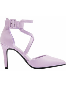 Дамски лилави обувки с ток Graceland