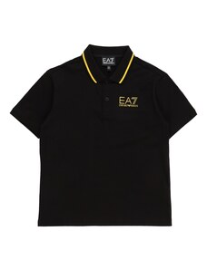 EA7 Emporio Armani Тениска жълто / черно