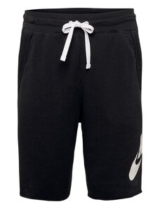 Nike Sportswear Панталон 'Club Alumni' черно / бяло