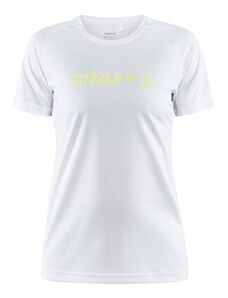 Дамска тениска craft core unify лого бяло