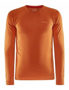 Мъжки функционални риза craft core dry активен комфорт ls оранжево