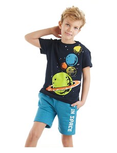 mshb&g Planets Boys T-shirt Shorts Set