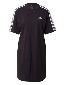ADIDAS SPORTSWEAR Спортна рокля 'Essentials' черно / бяло