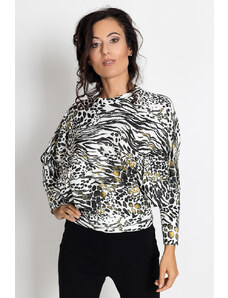 Trends by KK Финна вълнена блуза с леопардова шарка - 38