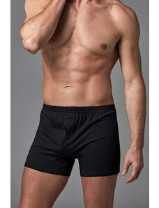 Dagi 2-Pack черен пениран памук мъжки боксер