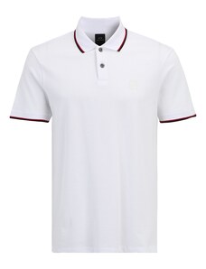 ARMANI EXCHANGE Тениска бежово / червено / черно / бяло
