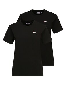 FILA Функционална тениска 'BARI' черно / бяло