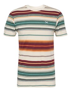 Iriedaily Тениска 'Santo' бежово / зелено / оранжево