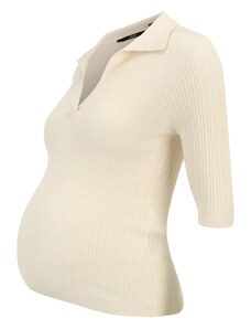 Vero Moda Maternity Пуловер 'HOLLY' бежово