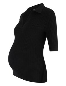 Vero Moda Maternity Пуловер 'HOLLY' черно
