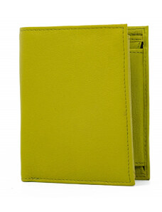 DELIS Дамски портфейл Sinisa PT1109, естествена кожа, зелен