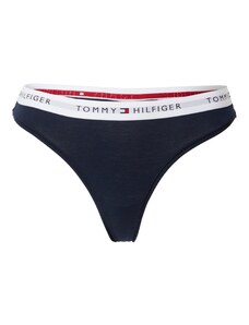 Tommy Hilfiger Underwear Стринг морскосиньо / червено / мръсно бяло