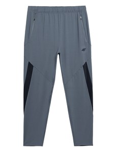 4F Спортен панталон гълъбово синьо / черно