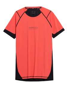 4F Функционална тениска червена боровинка / черно