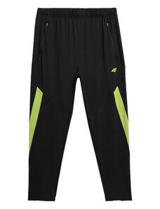 4F Спортен панталон зелено / черно