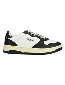 KARL LAGERFELD M Sneakers Kl Kounter Lo Lace KL53020 001-black & white lthr