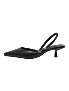 ONLY Дамски обувки на ток с отворена пета черно