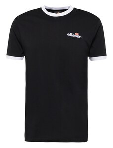 ELLESSE Тениска 'Meduno' черно / бяло