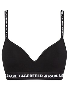 Karl Lagerfeld Сутиен черно / бяло