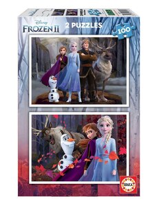 Пъзел Educa Frozen 2, 2x100 части
