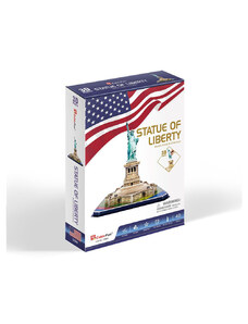 3D пъзел CubicFun Statue of Liberty, 39 части