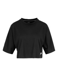 FILA Функционална тениска 'RECANATI' черно / бяло