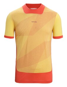 ICEBREAKER Функционална тениска 'GEODETIC' светложълто / оранжево / тъмно коралово