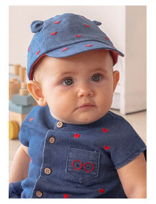 Бебешка шапка Mayoral за момче с уши