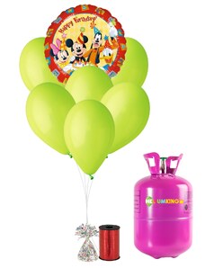 HeliumKing Хелиев парти комплект - Мики Маус и приятели