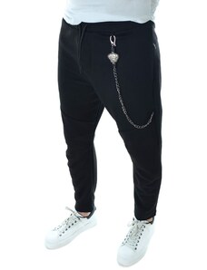 STREET STYLE Черен Мъжки ежедневен спортен джогър панталон