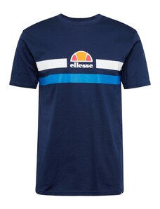 ELLESSE Тениска 'Aprel' нейви синьо / тюркоазен / мандарина / бяло